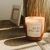 Sweet Water Decor Spiced Apple Cider 15oz Orange Matte Jar Candle - 3 of 3