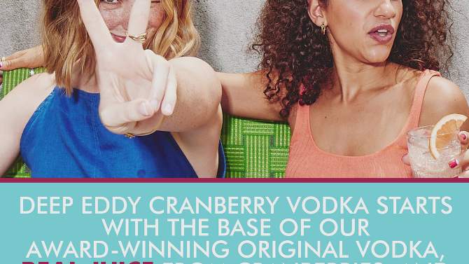 Deep Eddy Cranberry Vodka - 750ml Bottle, 2 of 9, play video