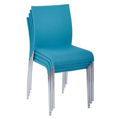 Set of 4 Conway Stacking Chair - OSP Home Furnishings