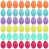 48PCS 2.4'' Marbling Plastic Easter Eggs for Candy & Treats, Hunt, Basket Stuffers, Party Favor, Classroom Prize - 3 of 4