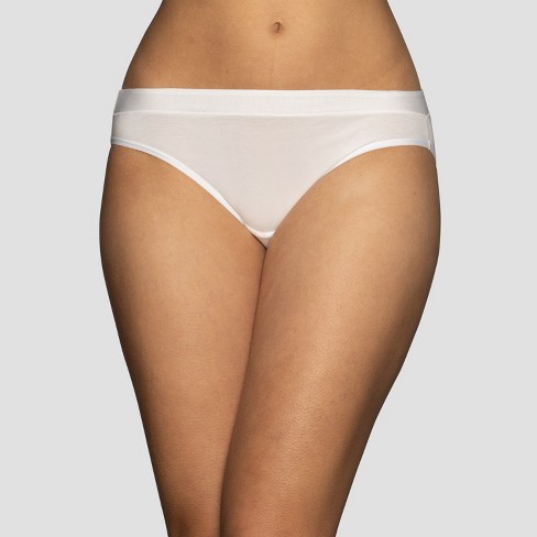 Vanity Fair Womens Beyond Comfort Modal Bikini 18250 - Star White