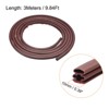 Unique Bargains Self Adhesive Rubber Weatherproofing Weather Stripping - 2 of 4