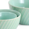 Gibson 3 Piece Stoneware Mini Bowl Set in Mint - 4 of 4