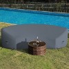 Covers&All Curved Outdoor Couch Cover, 1000D Waterproof, UV-Resistant Patio Furniture Cover - 4 of 4