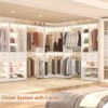 Aheaplus Large Closet System with Wooden Drawers and Shoe Racks - 3 of 4