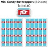Big Dot of Happiness Nurse Graduation - Mini Candy Bar Wrappers, Round Candy Stickers and Circle Stickers - Candy Favor Sticker Kit - 304 Pieces - 3 of 4