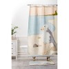 Deny Designs Sabina Fenn Illustration Seagull Memory Foam Bath Mat Orange - 4 of 4