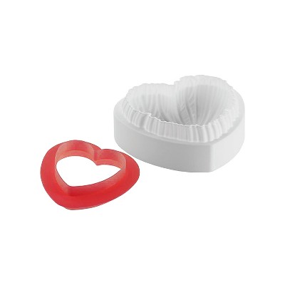 Silikomart "Lovely" Wire Weave Heart Baking & Freezing Mold, 40.6 oz.