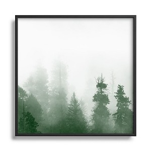 Nature Magick Green Forest Adventure Metal Framed Art Print - Deny Designs - 1 of 4