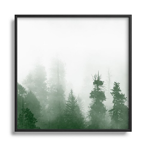 Nature Magick Green Forest Adventure Metal Framed Art Print - Deny Designs - image 1 of 4