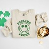 Simply Sage Market S.W.Smiley Feeling Lucky Smiley Face Sweatshirt - 3 of 4