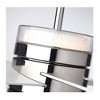 Emerson Lucere 52" Polished Nickel Ceiling Fan LED Satin White Blades with 6-Speed Wall Control - 4 of 4