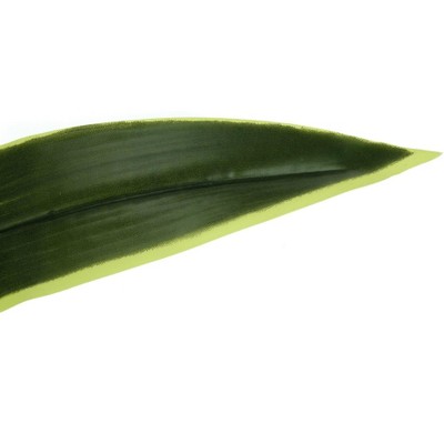 47" Tall Green Artificial Dracaena Tree in Black Pot
