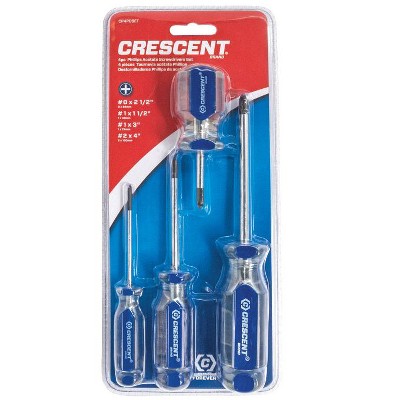 Crescent Phillips Screwdriver Set 4 pc