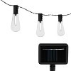 Nature Spring Vintage-Style Outdoor Solar-Powered String Lights - 14.5' - 3 of 4