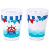 Sparkle and Bash 16 Pack Nautical Plastic Cups for Baby Shower (16 Oz) - 4 of 4