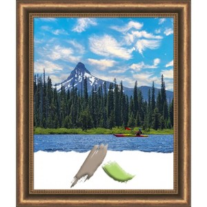 Amanti Art Manhattan Bronze Narrow Wood Picture Frame - 1 of 4