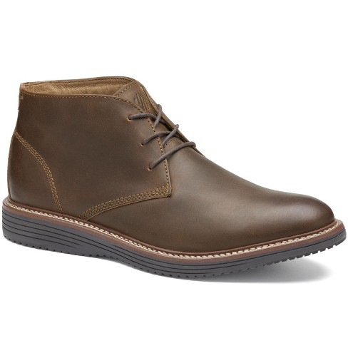 Johnston Murphy Men s Hodges Chukka Shoe Tan Oiled Full Grain Size 10 Target