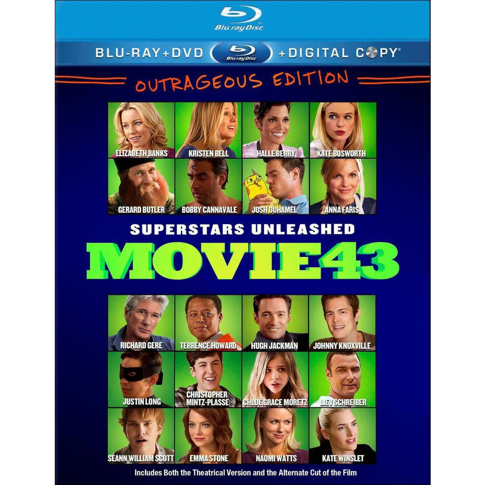 UPC 024543841562 product image for Movie 43 (2 Discs) (Includes Digital Copy) (Blu-ray/DVD) (W) | upcitemdb.com