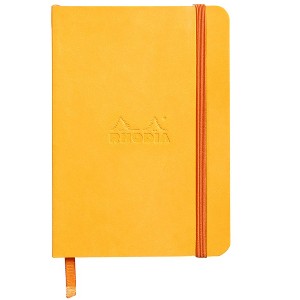 Rhodia Rhodiarama Soft Notebook - 72 Lined Sheets - 4 x 5 1/2 - Yellow - 1 of 4