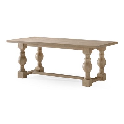 Maven Lane Leon Traditional Wooden Dining Table in Antiqued Finish