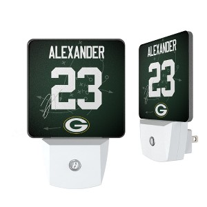NFL Green Bay Packers Players Game Tactic Night Light 2-Pack - 1 of 4