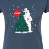 Women's - Coca-Cola - Christmas Tree Fitted Graphic T-Shirt - 2 of 3