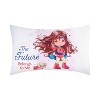 Everyday Kids Precious Moments Be Brave 2 Pack Girls Pillowcase- Soft Breathable Microfiber Pillowcase Set - Girl Superhero Theme - 4 of 4