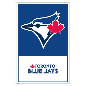 Trends International MLB Toronto Blue Jays - Logo 22 Framed Wall Poster Prints - 1 of 4