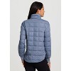 RBX Active Women's Ultra Lightweight Soft Knit Quilted Mock Neck Jacket with Pockets - 2 of 4