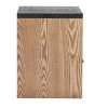 Side Table Black 19.9"H – Modern Rectangular Wood Veneer Table With Drawer & Shelf By Zuo Modern - 2 of 4