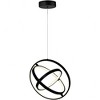 Artcraft Lighting Sienna 1 - Light Pendant in  Semi Gloss Black - 3 of 4