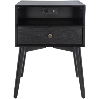 Scully Nightstand With USB/Outlet - NST6408 - Safavieh