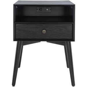 Scully Nightstand With USB/Outlet - NST6408 - Safavieh - 1 of 4
