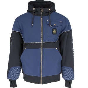 RefrigiWear Men's 54 Gold Hybrid Sweatshirt - Insulated Work Hoodie for Cold Weather - 1 of 4