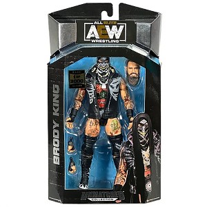AEW Unmatched Series 8 Rare 1 of 3000 Brody King Action Figure - 1 of 3