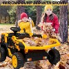 24V 2-Seater Ride-On Dump Truck for Kids, Remote Control Construction Toy with Electric Dump Bed, Extra Shovel - 3 of 4