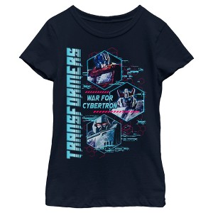 Girl's Transformers War for Cybertron Characters T-Shirt - 1 of 4