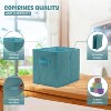 4E's Novelty 6 Packs 11 Inch Pastel Color Storage Foldable Cube Bins, Colorful Storage Baskets - 4 of 4