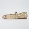 CUSHIONAIRE Women's Weston Woven Mary Jane Flat +Memory Foam, Wide Widths Available - 2 of 4
