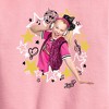 JoJo Siwa Jojo Start Wreath Graphic Long Sleeve Fleece Sweatshirt - Mauve - 2T - 2 of 2