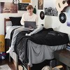 5/7 Pcs Bed in a Bag with Contrast Color Solid Design Bedding Set - 2 of 4