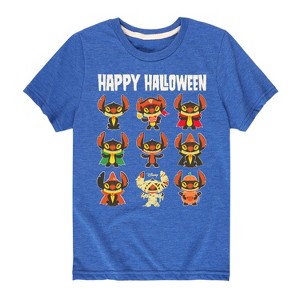 Boys' - Disney - Stitch Costume Short Sleeve Graphic T-Shirt - 1 of 4