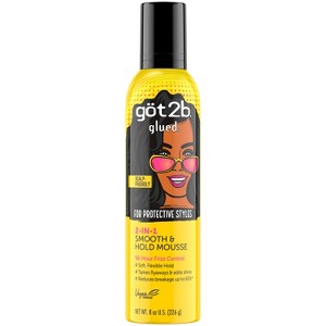 Got2B Glued Smooth & Hold Hair Mousse - 8oz - 1 of 4
