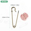 Unique Bargains Durable Sewing Upholstery Spring Lock Blanket Bulk Large Safety Pins 30 Pcs - 3 of 4