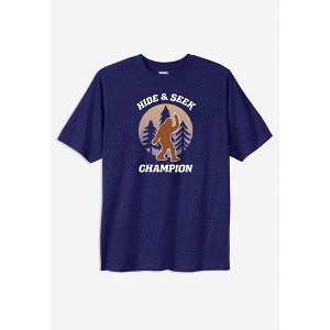 Boulder Creek by KingSize  Nature Graphic Tee - 1 of 2