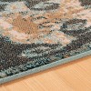 Modern Traditional Classic Transitional Ornamental Paisley Damask High-Traffic Long-Lasting Indoor Area Rug by Blue Nile Mills - 3 of 4