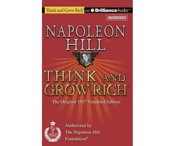 Think and Grow Rich - by  Napoleon Hill (AudioCD)