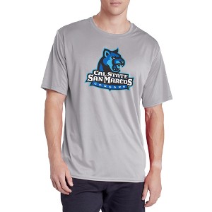 Men's Campus Lab California State University San Marcos Men's Sport Active T-Shirt Primary Logo - 1 of 4