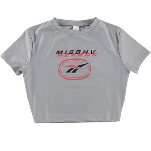 Reebok Womens Logo Graphic T-Shirt - 1 of 2